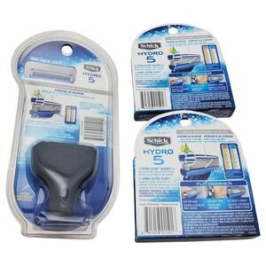 Schick Hydro 5 Disposable with 8 Refill Cartridges Hydrating Gel Skin Comfort